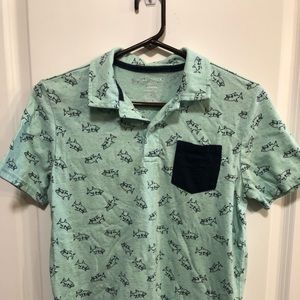 Short sleeve collared shirt
